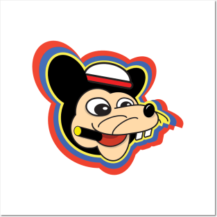 8ts Mickey Rat Face Posters and Art